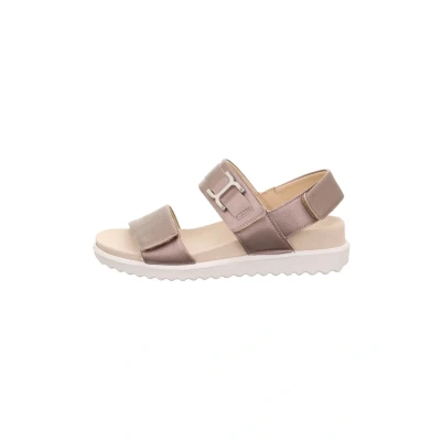 Abbildung von Legero Riemchen Riemensandalette, Damen, Größe: 38, Metallic rose Schuhe