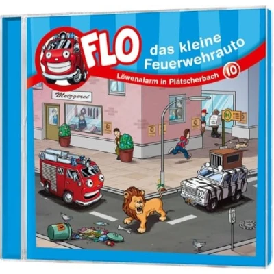 Abbildung von Löwenalarm in Plätscherbach Folge 10: Flo das kleine Feuerwehrauto (Folge 10) (Flo, Feuerwehrauto, 10, Band
