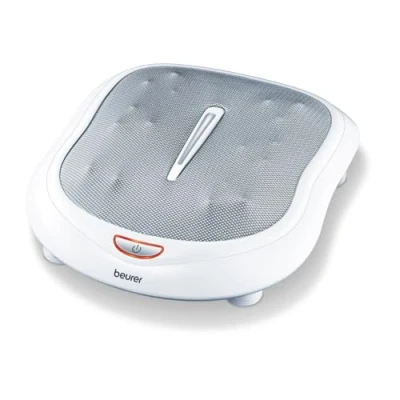 Abbildung von Beurer FM 60 Fußmassagegerät, 18 Massageköpfe, Wärmefunktion, 2 Geschwindigkeiten, durchblutungsfördernde Shiatsu Massage 1er Pack
