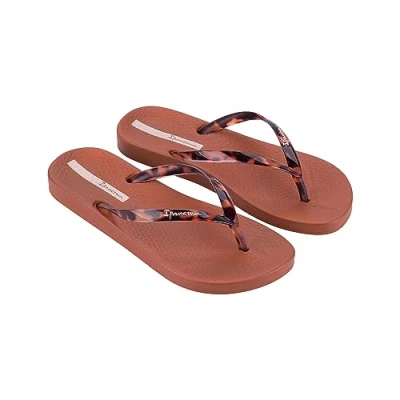 Abbildung von Ipanema Damen ANAT Connect FEM Flipflop, Brown/Clear, 43 EU