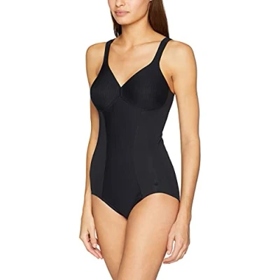 Abbildung von Triumph Damen Modern Soft+Cotton BS Body Shapewear , SCHWARZ, 80B