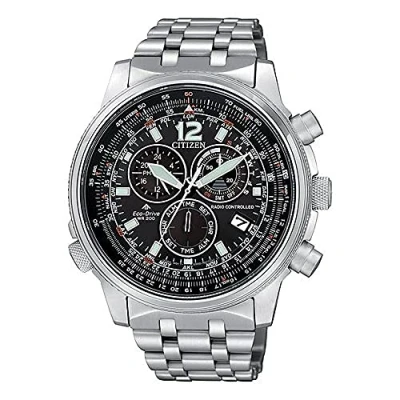 Abbildung von Citizen Funkchronograph »CB5860 86E«, Armbanduhr, Herrenuhr, Solar, Stoppfunktion, bis 20 bar wasserdicht