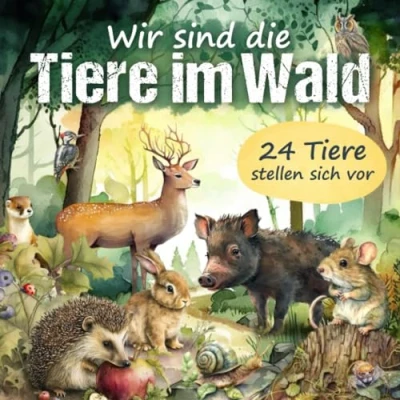 Abbildung von Waldbuch für Kinder: Wir sind die Tiere im Wald: 24 Waldtiere stellen sich vor und erzählen aus ihrem Leben in der Natur