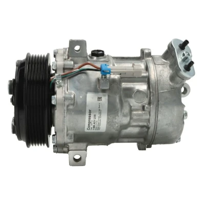 Abbildung von BOSCH 1 986 AD1 235 Kompressor 12V PAG 46 R134a mit Dichtring, Montageanleitung FIAT: Croma II Estate, OPEL: Vectra C Caravan