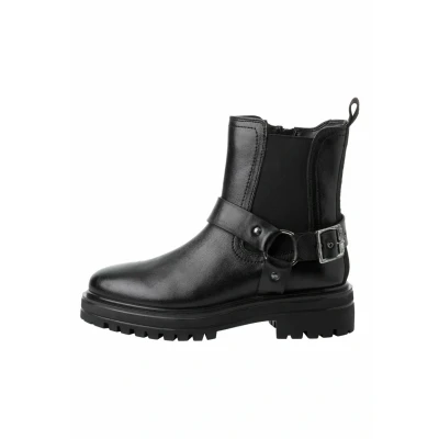 Abbildung von s.Oliver Chelsea Cowboy/Bikerstiefelette, Damen, Größe: 36, Black Schuhe