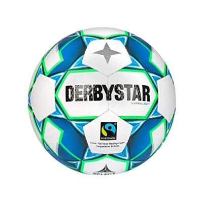 Abbildung von Derbystar Fußball, Größe: 4, Weissblaugruen