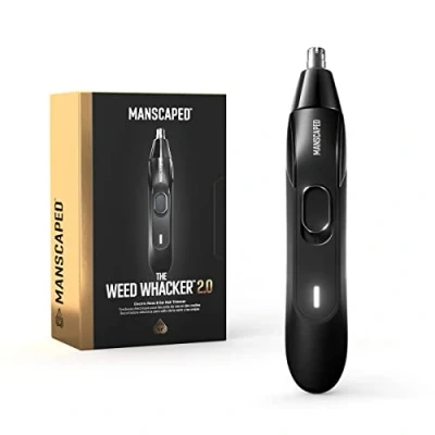 Abbildung von MANSCAPED® Weed Whacker® 2.0 Elektrischer Ohren und Nasenhaartrimmer Leistung: 7000 U/Min., Akku: 45 Min. Laufzeit, Nass /Trockenanwendung, einfache Reinigung, verbesserte Edelstahl Ersatzklingen