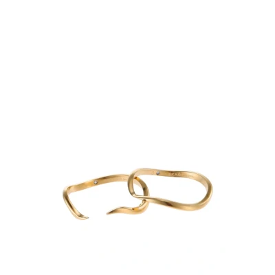 Abbildung von Skagen Damen Steckring Essential Waves Edelstahl goldfarben, SKJ1788710