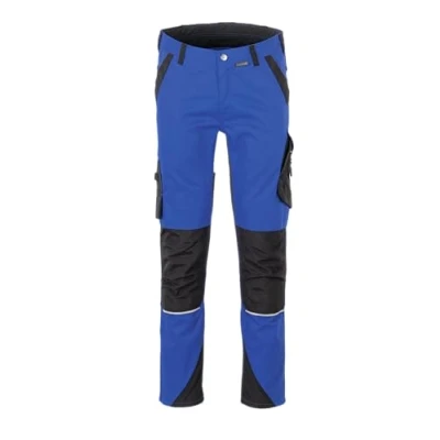 Abbildung von Planam Norit Herren Bundhose Kornblau schwarz Modell 6402 Größe 52