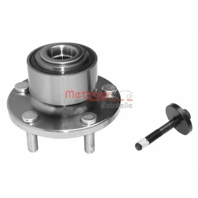 Abbildung von METZGER WM 2007 Radlagersatz Vorderachse links, rechts mit Radnabe, integriertem magnetischen Sensorring FORD: Focus 2, 2 Kombi