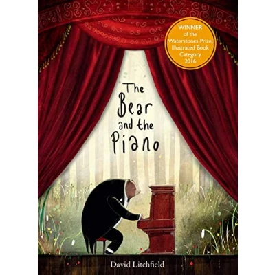 Abbildung von the Bear and Piano: Ausgezeichnet: Waterstones Children&#039;s Book Prize 2016, Nominiert: 2018 English 4 11 Picture Awards 2016