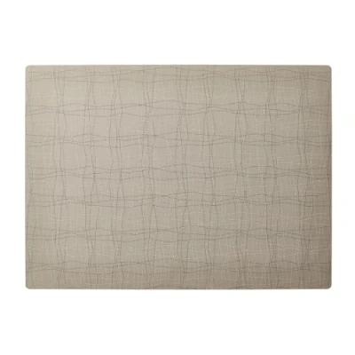 Abbildung von APS 60584 Tischset/Platzset, abwaschbar, schmutzabweisend &amp; rutschhemmend, 45 x 33 cm, 1 STK., Silikon, beige