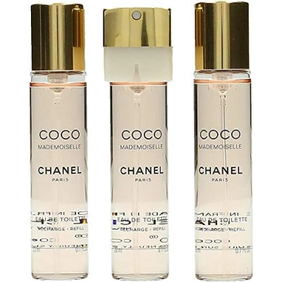 Abbildung von Chanel Coco Mademoiselle Eau de Toilette Twist and Spray Nachfüllungen 3 x 20 ml Refill