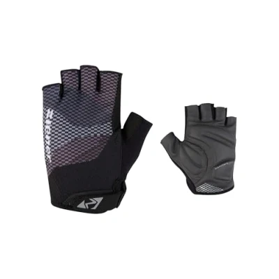 Abbildung von Ziener Herren CAYUS Fahrrad /Mountainbike /Radsport Handschuhe Kurzfinger atmungsaktiv/dämpfend, Black, 11