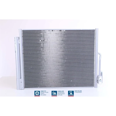Abbildung von NISSENS 940156 Klimakondensator mit Trockner Aluminium 537 R 134a