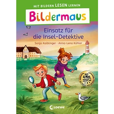 Abbildung von Bildermaus Einsatz für die Insel Detektive: Mit Bildern lesen lernen Ideal Vorschule und Leseanfänger ab 5 Jahren Leselernschrift ABeZeh