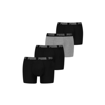 Abbildung von Puma MEN Everyday 4 PACK Panties, Herren, Größe: XXL, Black grey