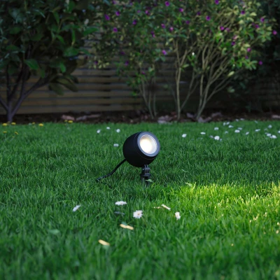 Abbildung von Paulmann 947.77 LED Gartenstrahler Kikolo IP65 3000K 8W Anthrazit