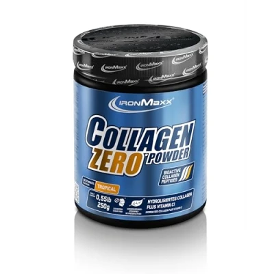 Abbildung von IronMaxx Collagen Powder Zero Tropical 250g Dose Reines Kollagen für Haut, Haare und Gelenke Zuckerfrei ohne künstlichen Zusatzstoffe