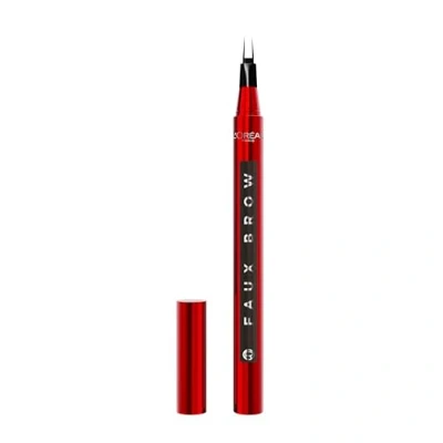 Abbildung von L’Oréal Paris Make Up, Infaillible Faux Brow Augenbrauenstift, Für langanhaltend definierte Brauen, Anthracite, 12,4 g