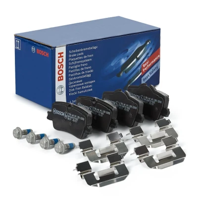 Abbildung von BOSCH 0 986 460 145 Bremsbelagsatz Low Metallic BMW: 3 Saloon, Touring, 4 Coupe