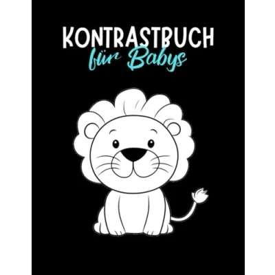 Abbildung von Kontrastbuch für Babys: Erste Schwarz Weiß Bilder Babyaugen ideal ab 0 Jahren geeignet