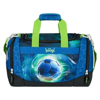 Abbildung von Baagl Fussball Sporttasche für Kinder, Größe: One Size, Blau