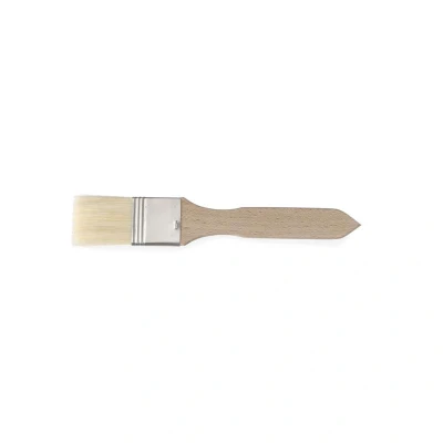 Abbildung von HENDI Backpinsel / Butterpinsel 2 Stk. 21 x cm flach mit Holz Griff