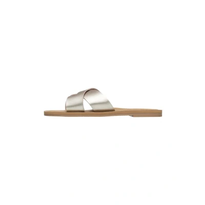 Abbildung von Roxy Andreya Pantolette flach, Damen, Größe: 40, Champagne Pu