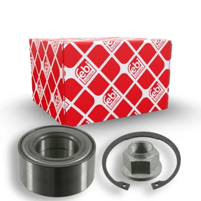 Abbildung von FEBI BILSTEIN 22078 Radlager Hinterachse links, Vorderachse rechts, rechts 45 84 39 mit Achsmutter Sicherungsring