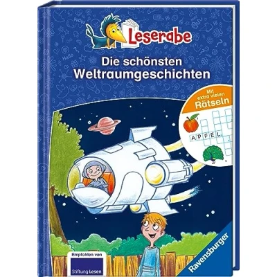 Abbildung von Die schönsten Weltraumgeschichten mit extra vielen Rätseln Leserabe ab 1. Klasse Erstlesebuch für Kinder 6 Jahren (Sonderausgaben)