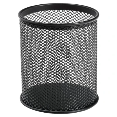 Abbildung von Q Connect KF00864 Schreibköcher Metalldraht schwarz