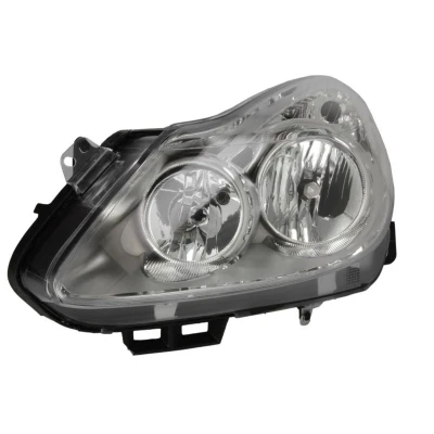 Abbildung von TYC 20 1154 05 2 Scheinwerfer links H7, H1 für Rechtsverkehr mit Elektromotor OPEL: Corsa D Hatchback