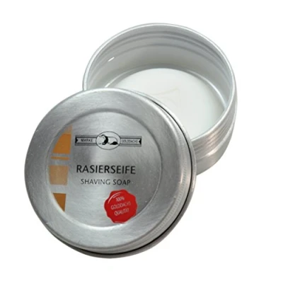 Abbildung von Golddachs Rasierseife Sport, in Aluminium Dose