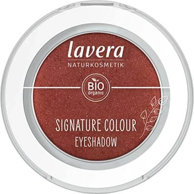 Abbildung von lavera Signature Colour Eyeshadow Red Ochre 06 rot Bio Mandelöl &amp; Vitamin E Vegan schimmernd Intensive Farbabgabe (1 Stück)