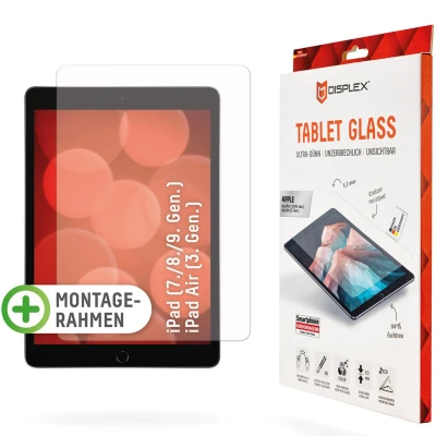Abbildung von Apple iPad 10.2 (2021) Panzerglas Displex Tablet Glass Screenprotector Displayschutz aus Glas für das (2021 2019)