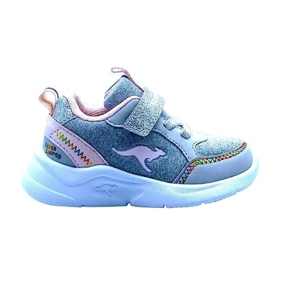 Abbildung von KangaROOS Jungen Mädchen K NY Chip EV Sneaker, Vapor Grey/Frost pink, 21 EU