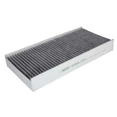Abbildung von HENGST FILTER E990LC02 Innenraumfilter Aktivkohlefilter 314 152 40 PEUGEOT: 407 SW, Saloon, Coupe, CITROËN: C5 II Estate