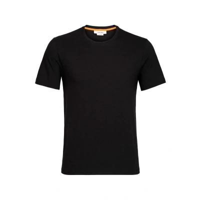 Abbildung von Icebreaker Merino Central Classic SS TEE Sport Tshirt, Herren, Größe: Small, Black