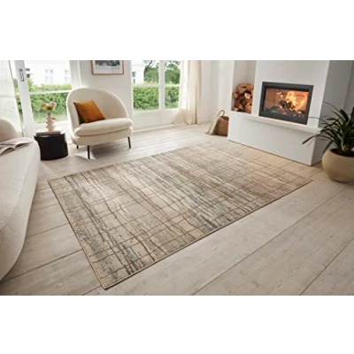 Abbildung von HANSE Home Teppich »Jord«, rechteckig, 8 mm Höhe, Kurzflor, Läufer, Vintage, Wohnzimmer, Schlafzimmer, Esszimmer, Flur