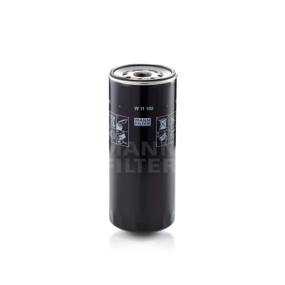 Abbildung von MANN FILTER W 11 102 Ölfilter 1 1/8 16 UN mit einem Rücklaufsperrventil Anschraubfilter