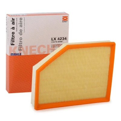 Abbildung von MAHLE ORIGINAL LX 4234 Luftfilter 51,0 232 297,0 Filtereinsatz VOLVO: V40 Hatchback