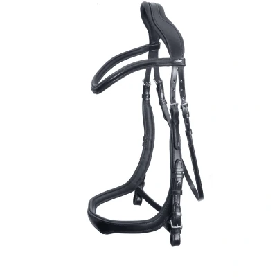 Abbildung von Schockemöhle Trense Premium sports Equitus Delta Schwarz/Silber Warmblut Agradi.deVerkauft von Agradi