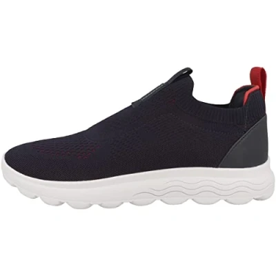 Abbildung von Geox Herren U Spherica A Sneakers, Navy, 44 EU