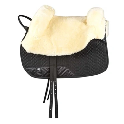 Abbildung von Engel Reitsport Fellsattel R3 Ibero med./Natur Lammfell Sattel