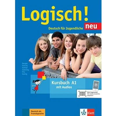 Abbildung von Logisch! neu A1: Deutsch für Jugendliche. Kursbuch A1 mit Audio Dateien zum Download: Audios (Logisch! neu: Jugendliche)