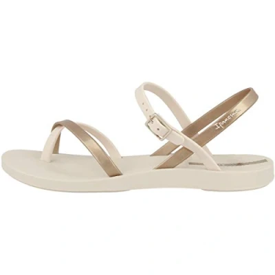 Abbildung von Ipanema Fashion Zehentrenner, Damen, Größe: 40, Beige/gold Schuhe