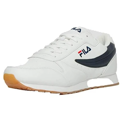 Abbildung von Fila Orbit Sneaker low, Herren, Größe: 40, White/dress blue Hochwertiges lederimitat