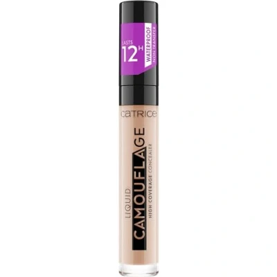 Abbildung von Catrice Liquid Camouflage High Coverage Concealer, Nr. 007, Nude, für trockene Haut, unreine Mischhaut, vegan, ölfrei, wasserfest, ohne Alkohol, 1er Pack (5ml)