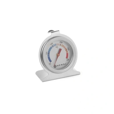 Abbildung von HENDI Ofenthermometer 50 bis +300 C Edelstahl rund 6 x 4 7 cm Graduierung: 10